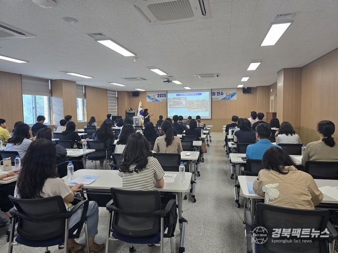 경산교육지원청 과학실험실 안전운영을 위한 담당자 연수 개최(사진=경산교육지원청)