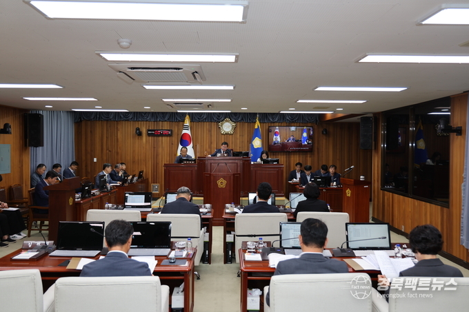 제285회 울진군의회 제1차 정례회 제2차 본회의(사진=울진군의회)