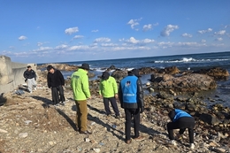 (사)한국해양안전협회 영일만지부, 풍랑주의보 발효에 해안 안전 순찰 실시
