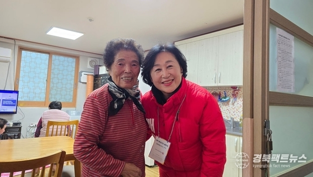 이강덕 경북도지사 예비후보 배우자 최혜련 씨, ‘낮은 선거운동’으로 주목