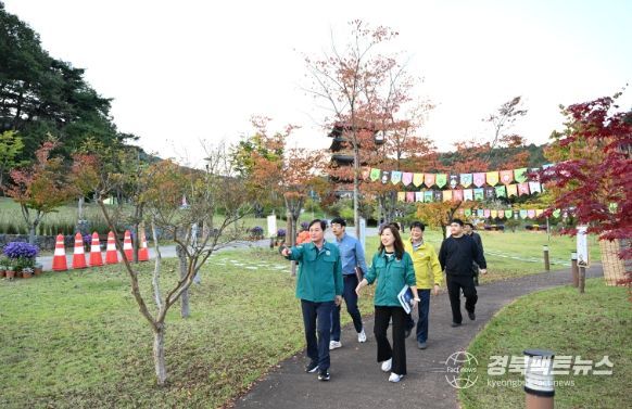 김밥으로 물들 김천, 방문객 안전부터 챙긴다.