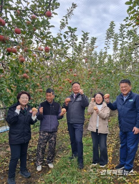 김재욱 칠곡군수, ‘농업인의 날’ 맞아 기산면 영농현장 방문