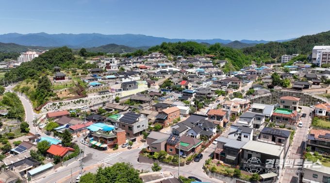 영주시 관사골 전경