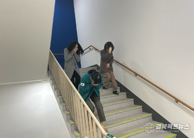 2025 구미교육지원청 합동소방훈련 실시