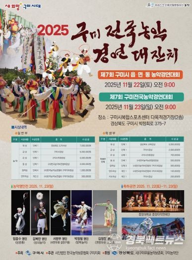 2025 제7회 구미전국농악경연대잔치