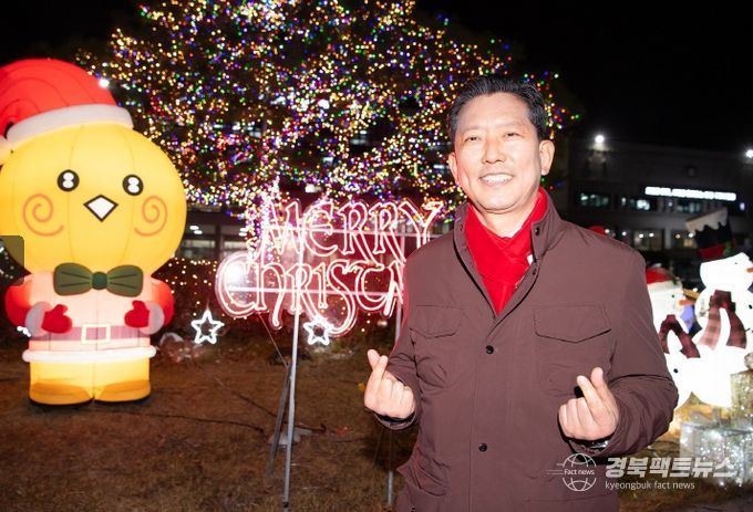 합창 공연·포토존 인기