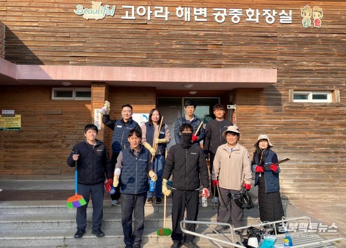 경주시시설관리공단, 오류고아라해변 주변 공공야외화장실·샤워장 집중 정비 실시