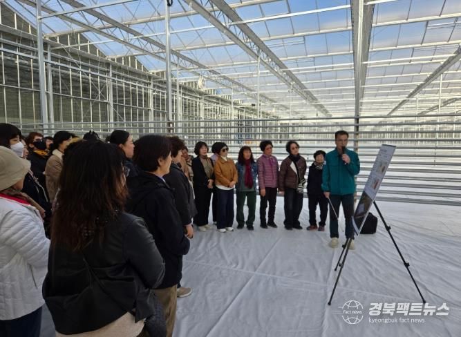 봉화군, 미래농업 선도하는 스마트농업시설 견학지로 각광