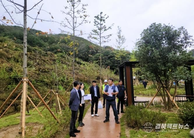 상주시, 복권기금 지원 2025년 사회복지시설나눔숲 조성사업 ‘우수’ 평가