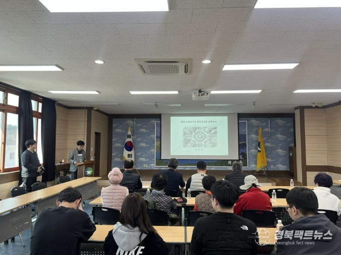 상주시 '중동 오상삼거리 회전교차로 설치공사' 주민설명회 개최