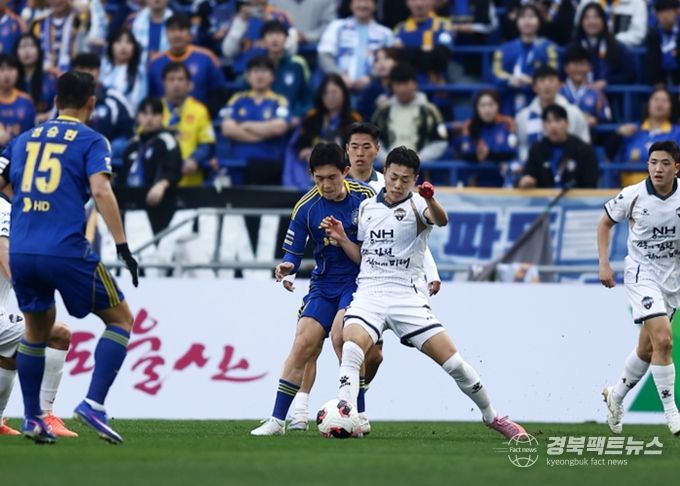 김천상무, 울산 원정 무실점으로 소중한 승점 1점