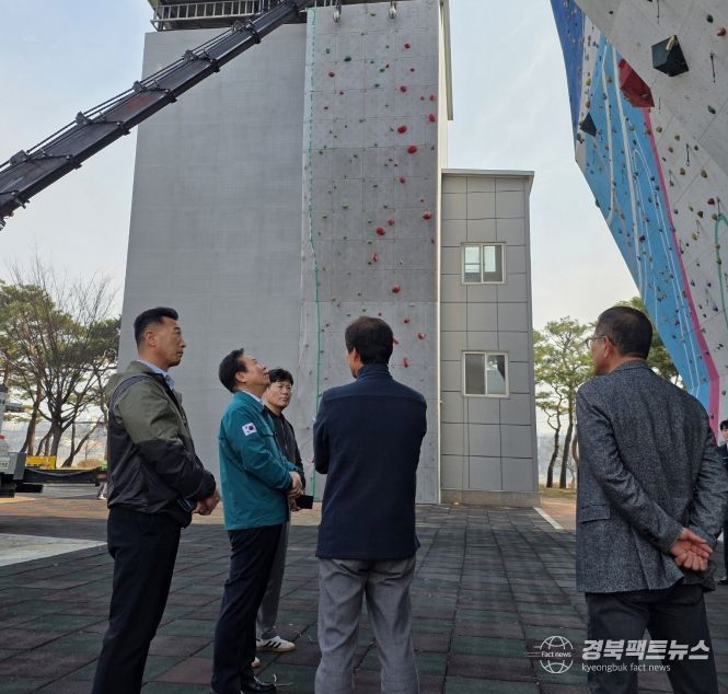 안동시, 도민체전 대비 현장 점검 나서