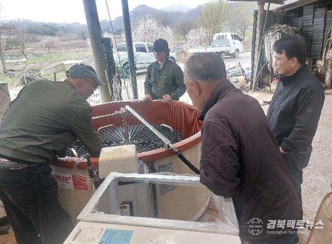 영양군, 볍씨 소독 ‘온탕소독기’ 보급으로 방제효과 높여